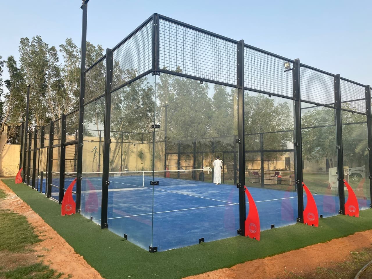 Permanent - Pedal Court Fence