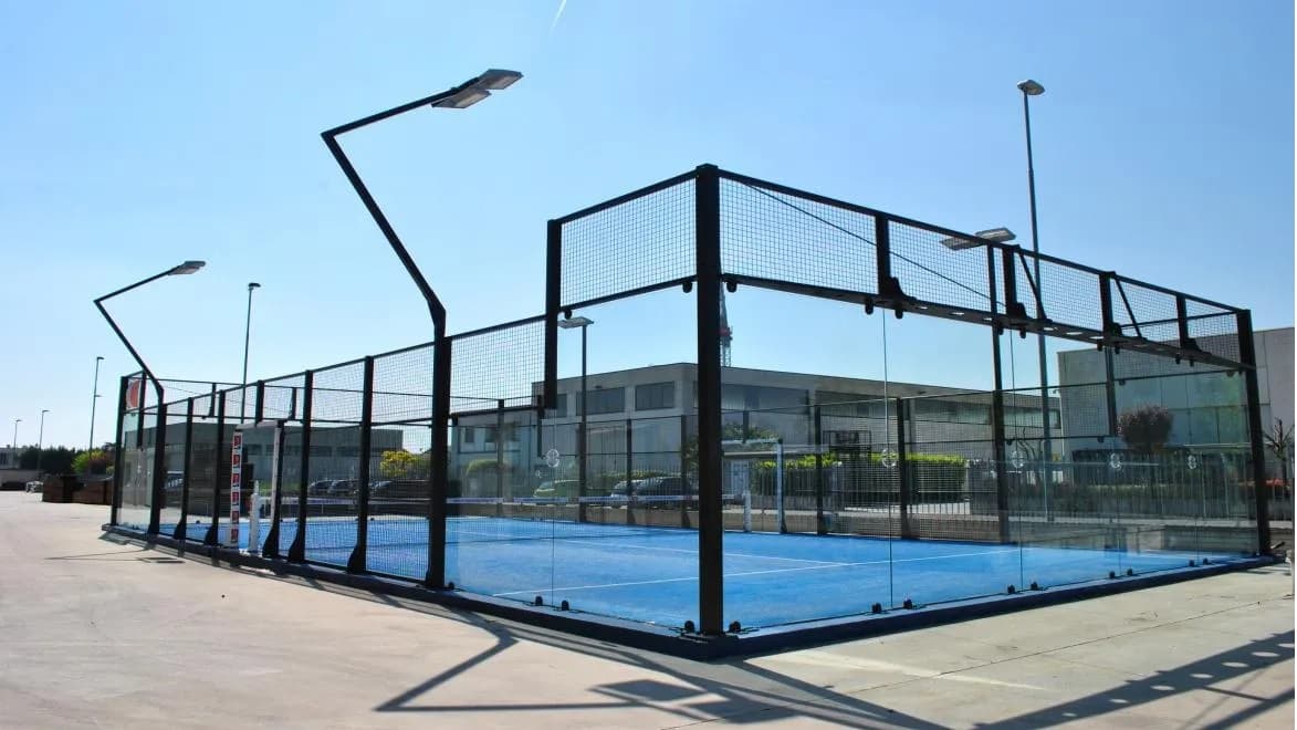 Permanent - Pedal Court Fence