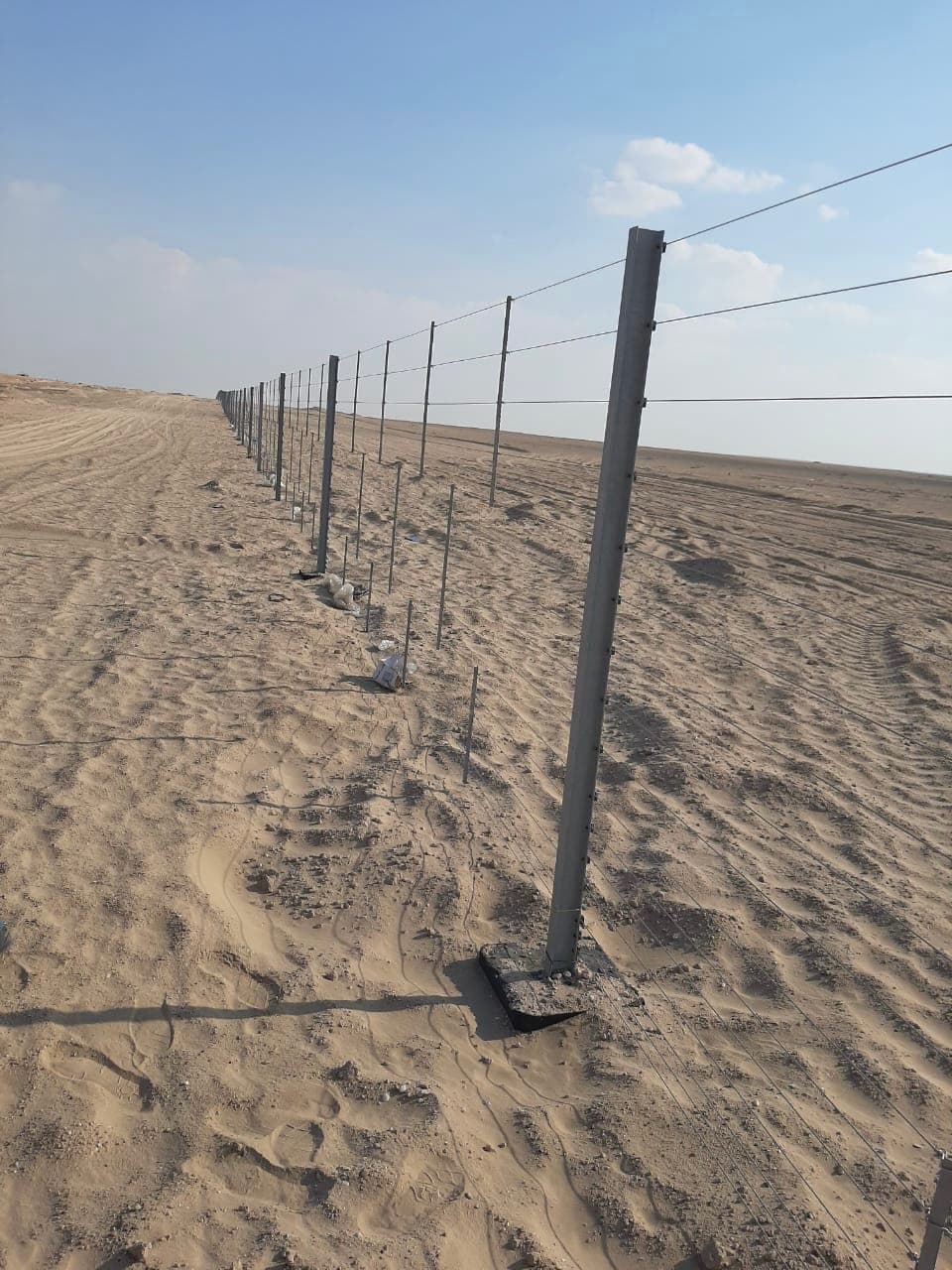 Permanent Sand - Camel Fence