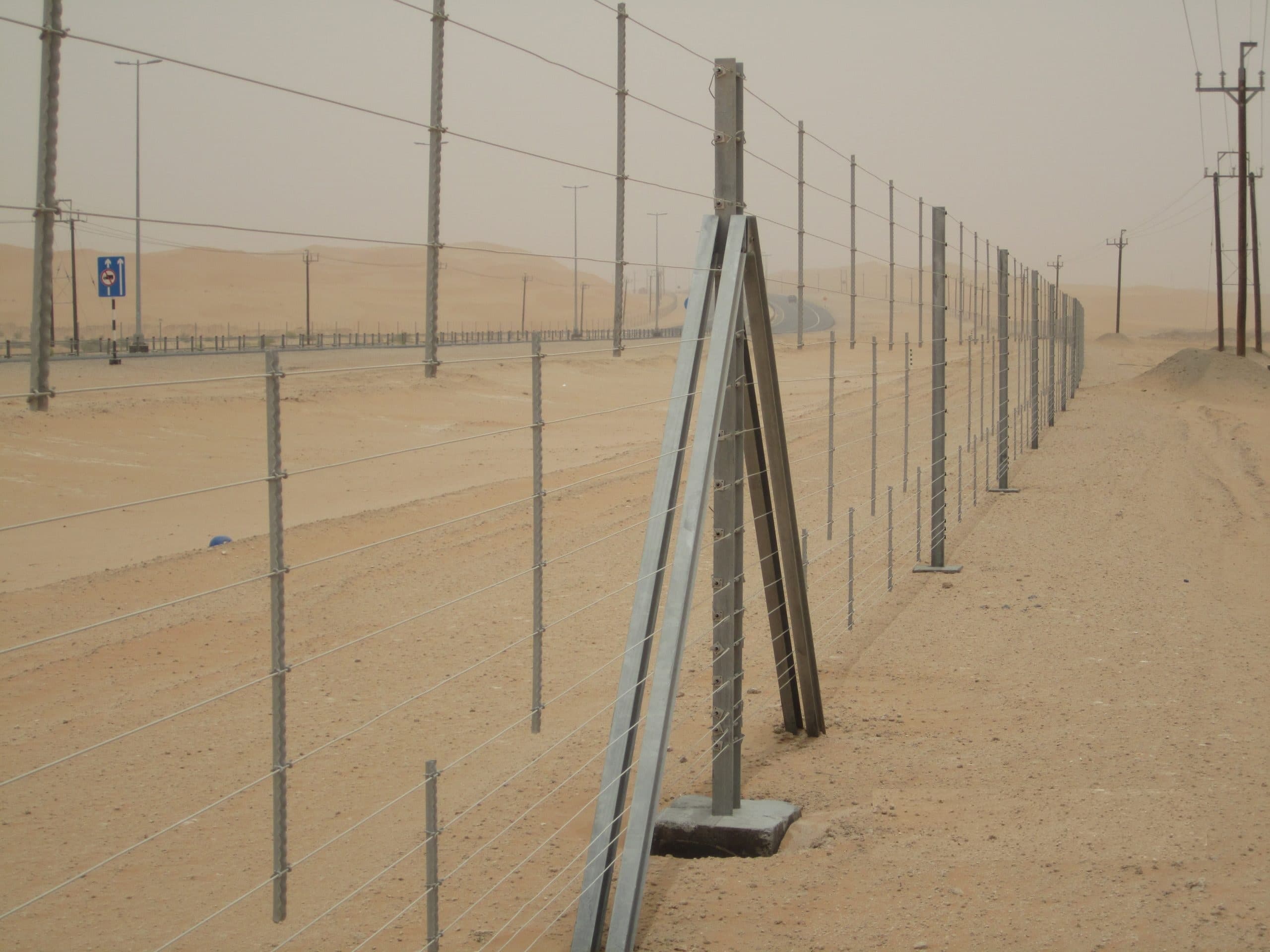 Permanent Sand - Camel Fence