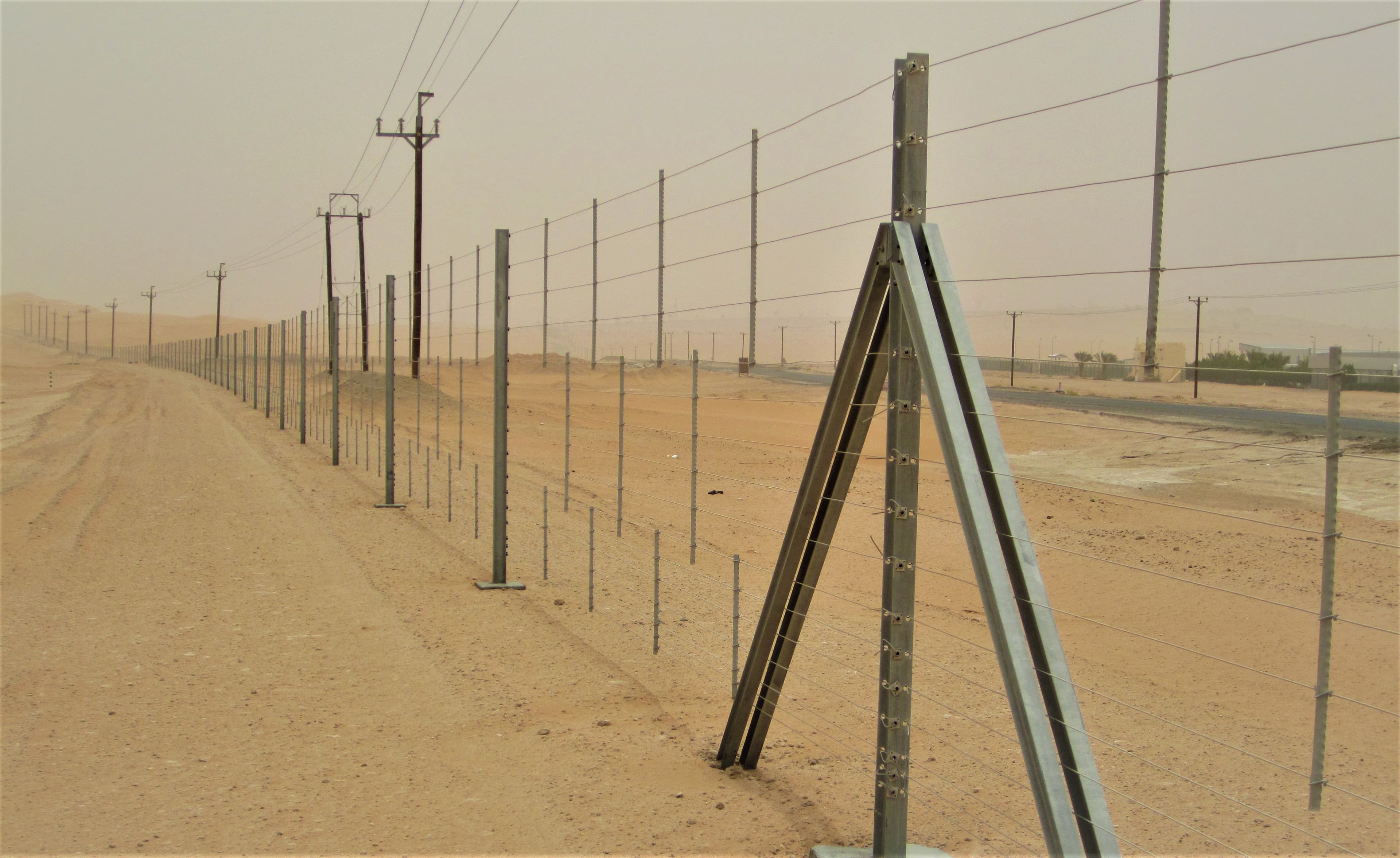 Permanent Sand - Camel Fence