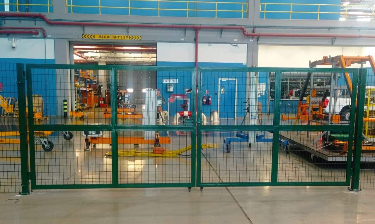 Permanent Welded Mesh Fence