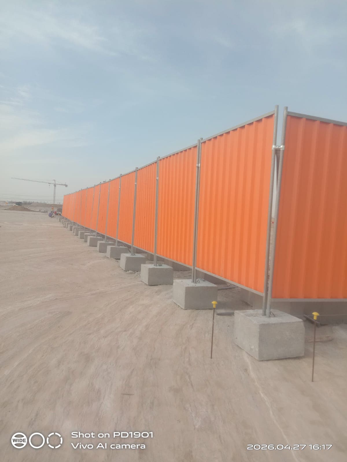 Temp - Continuous & Panel Type Hoarding Fence