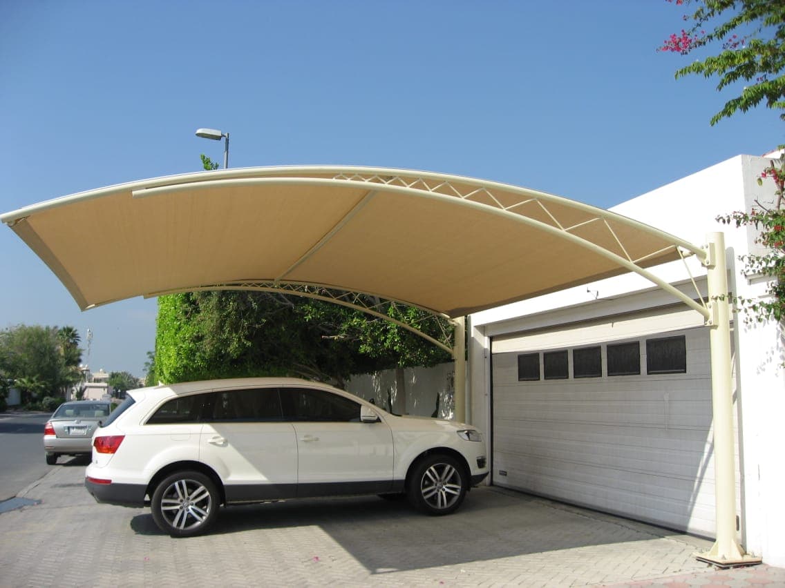 Car Parking Shades Project Photo