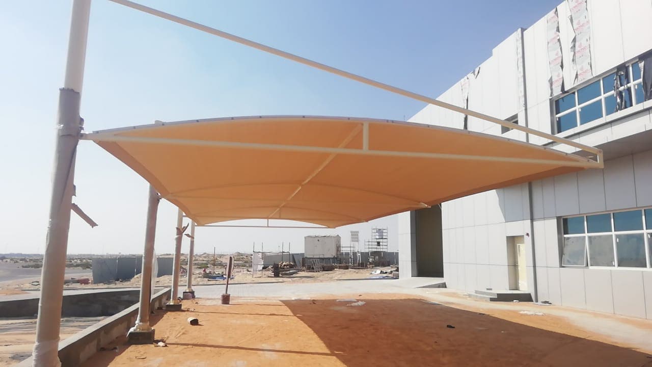 Car Parking Shades Project Photo