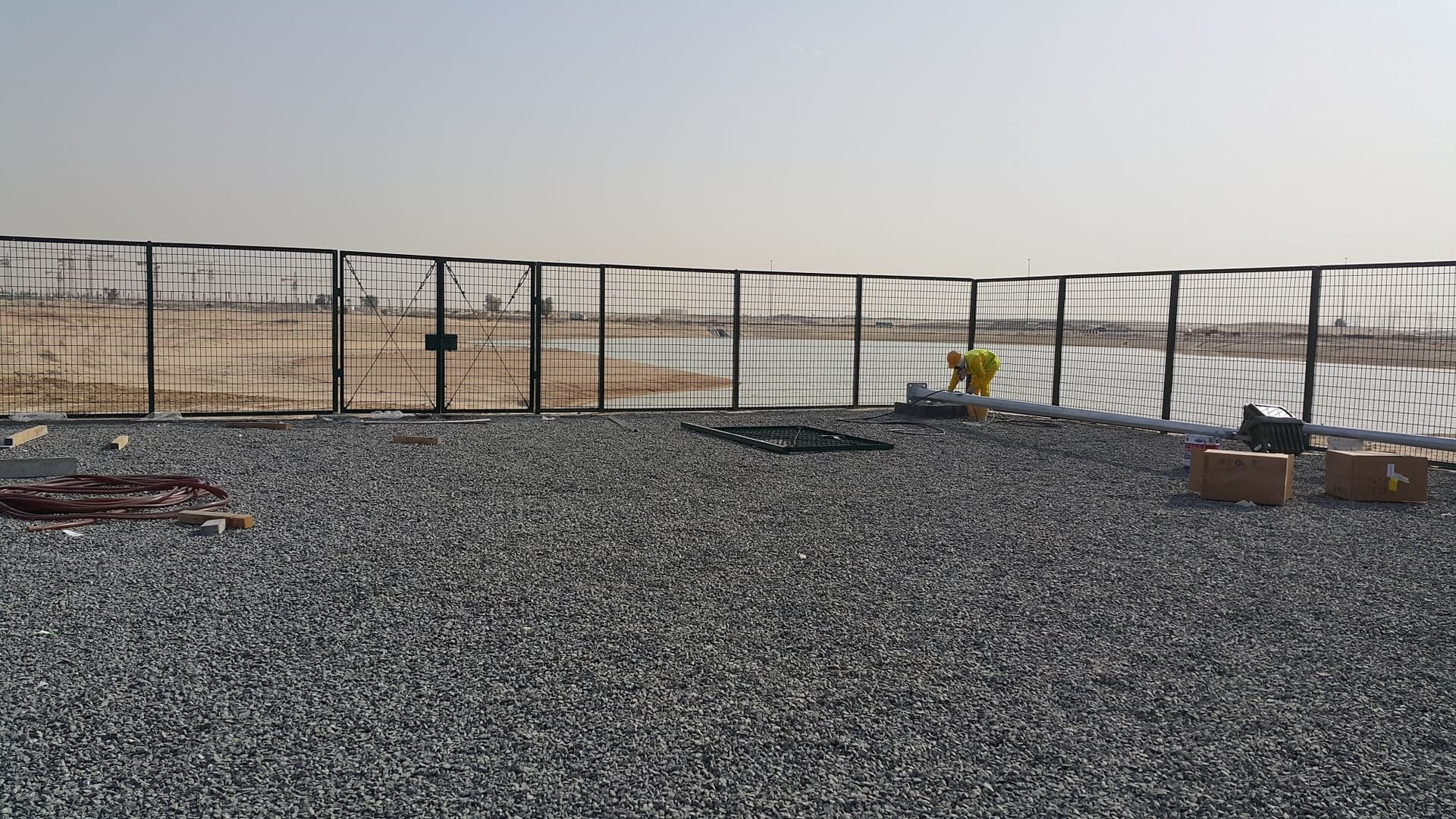 Welded Mesh Fence Project Photo