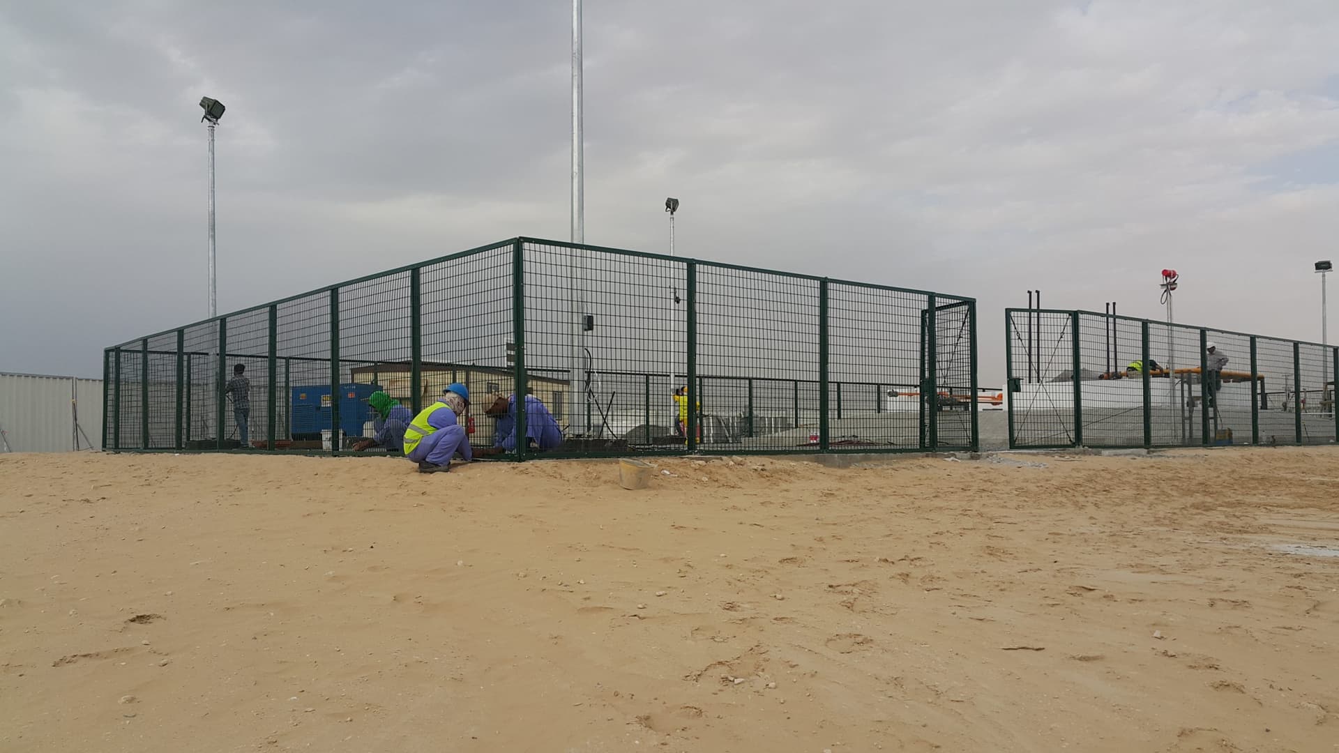 Welded Mesh Fence Project Photo