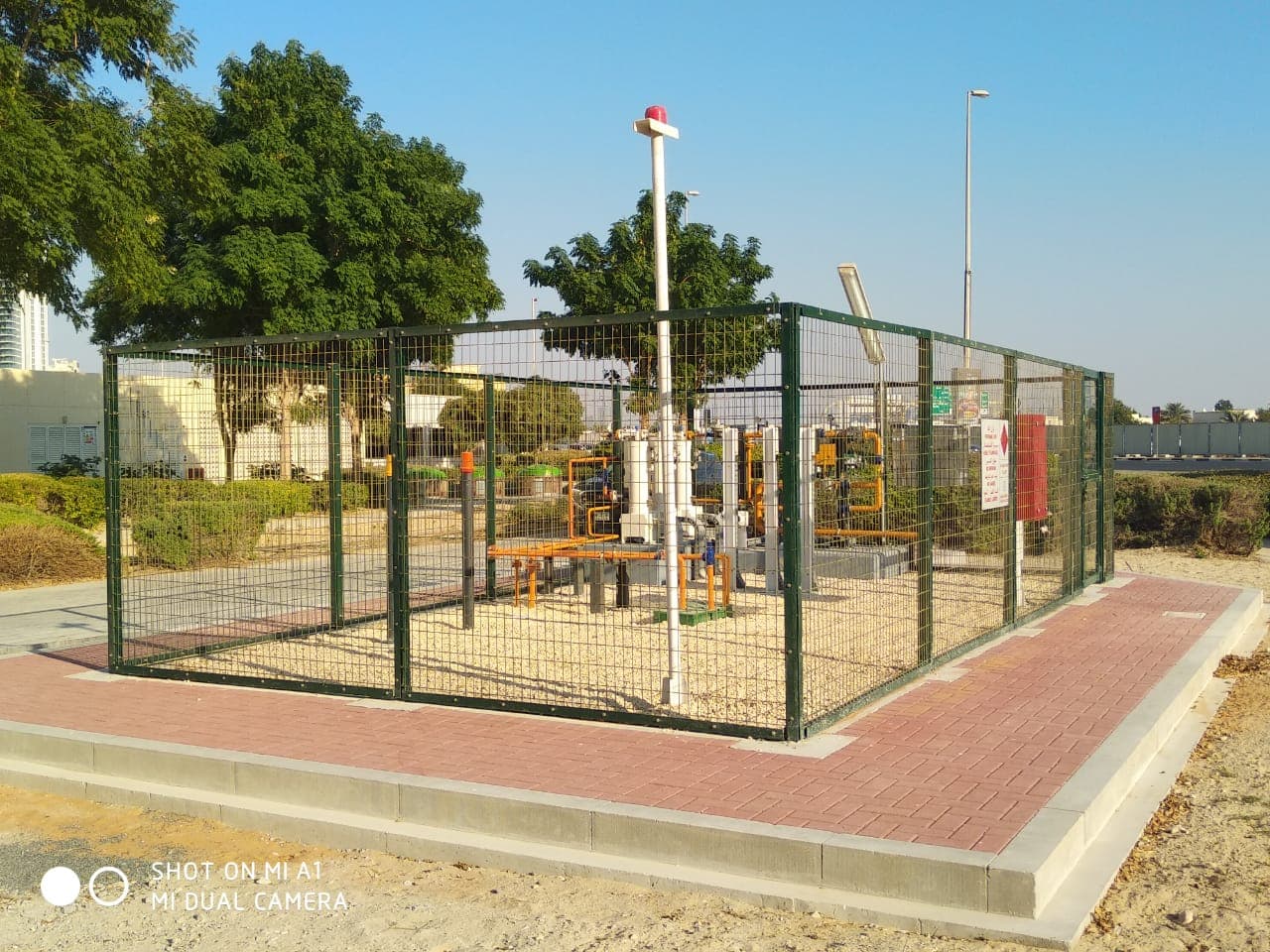Welded Mesh Fence Project Photo