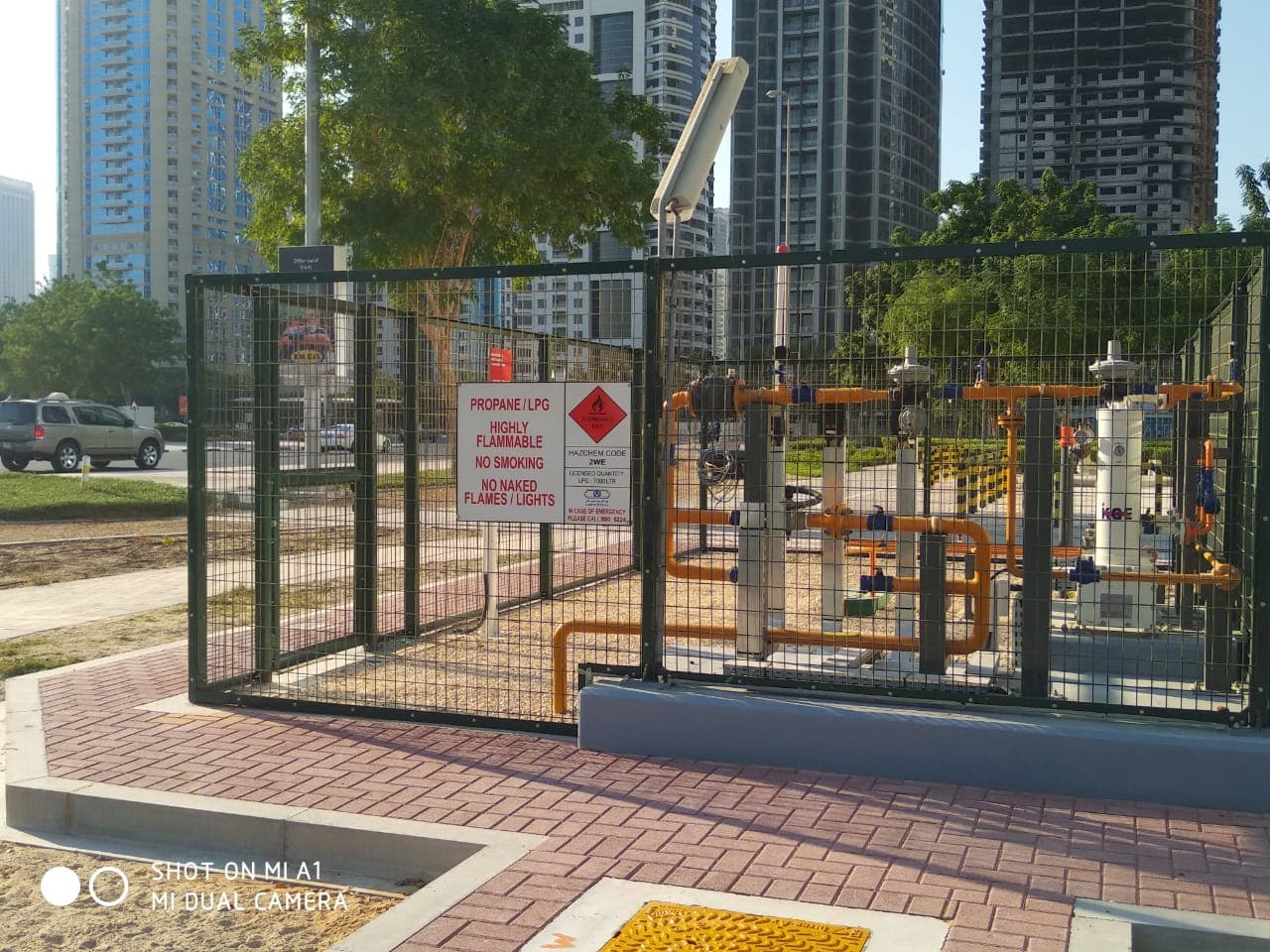 Welded Mesh Fence Project Photo