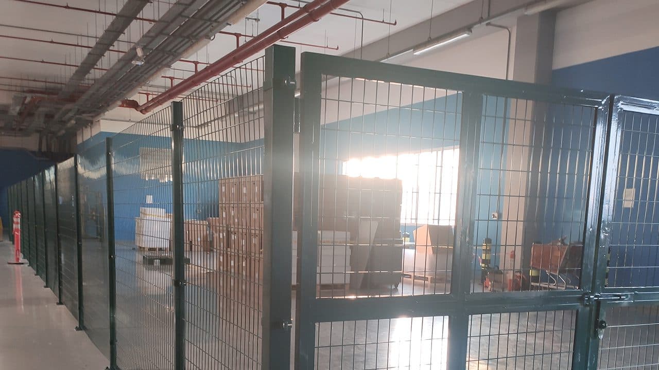 Welded Mesh Fence Project Photo